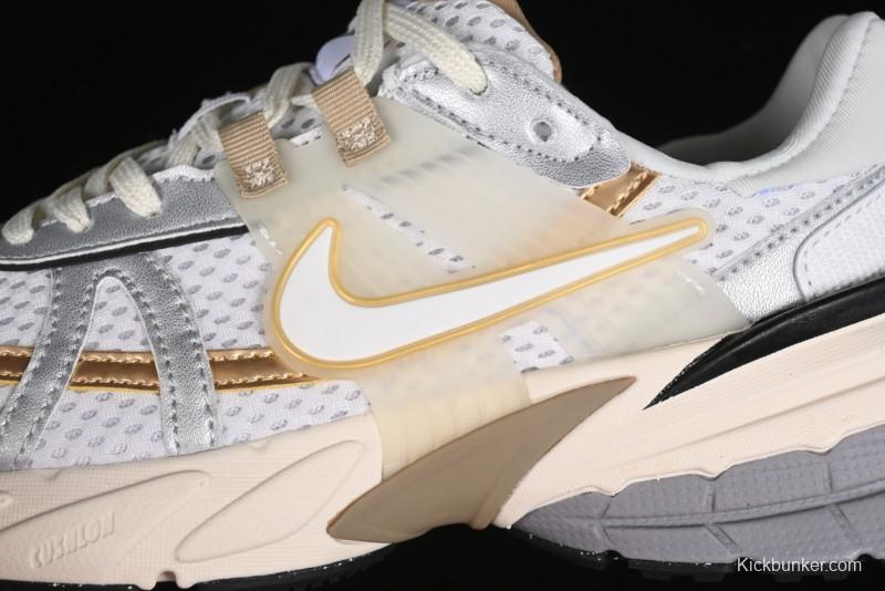 Nike V2K Runtekk 3XL Retro Low-Top Running Shoes with Shock Absorption and Anti-Slip Design - HJ7245-100