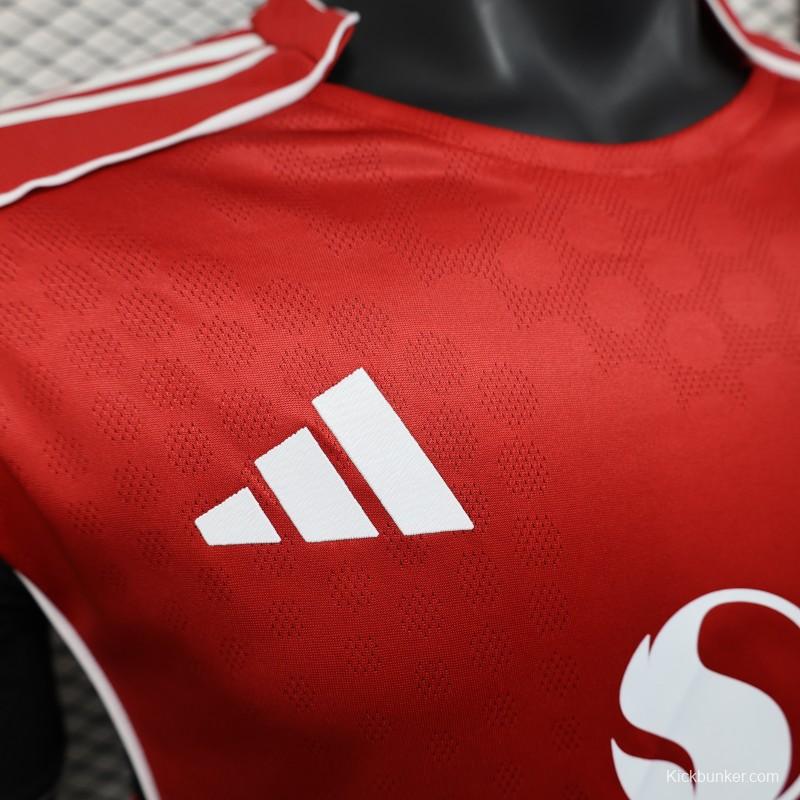 Player Version 25/26 Manchester United Home Jersey