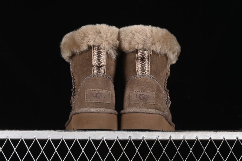 UGG Classic Mini Alpine Shearling Lined Snow Boots - 1158251