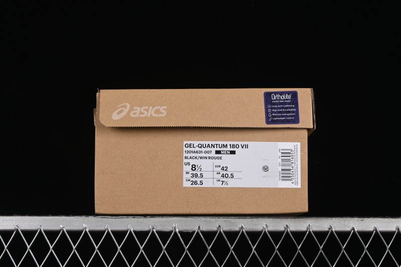 Asics Gel-Quantum 180 VII Retro Breathable Casual Shoes with Cushioning for Men - 1201A631-007