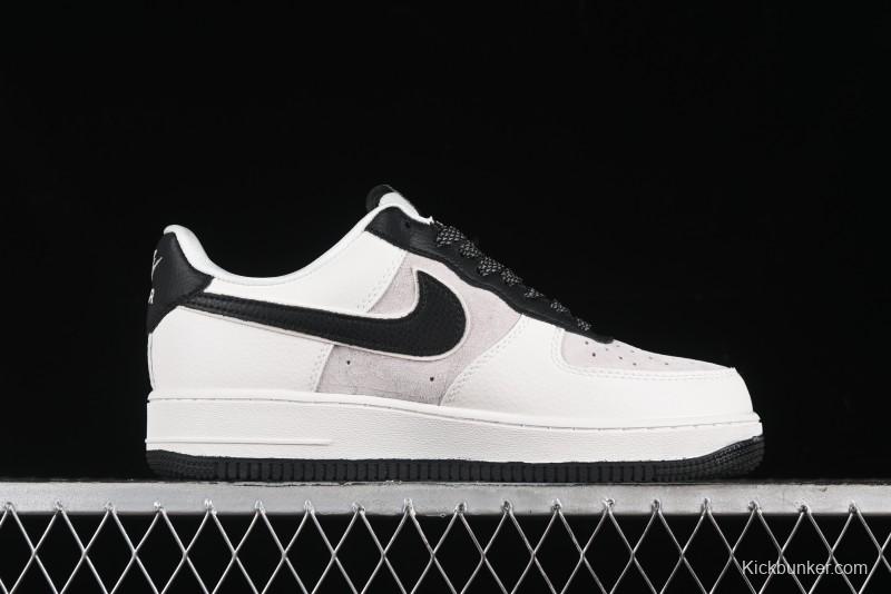Nike Air Force 1 '07 Low UN Collaboration - Pig Eight Rice Black Casual Sneakers - KK1988-003
