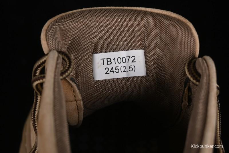 Timberland Outdoor Mid-Top Casual Martin Boots with Premium Suede Leather - TB10072SAND