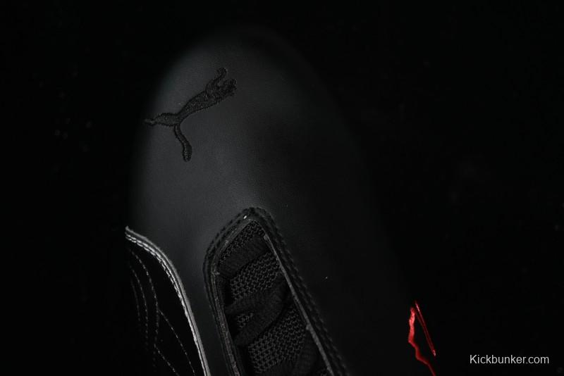 Puma Sparco Future Round Toe Lace-Up Low-Top Lifestyle Casual Shoes in Leather and Fabric - 307889-03