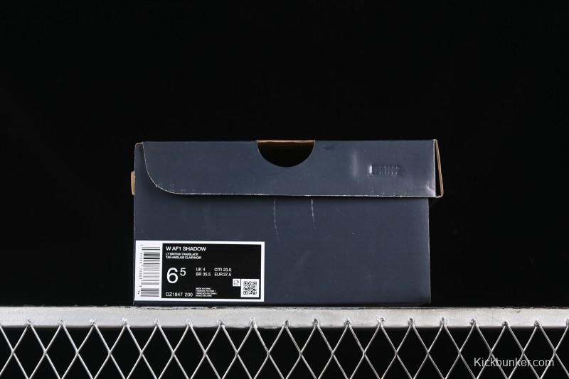 Nike Air Force 1 Shadow Low-Top Sneakers with Lightweight EVA Midsole and Anti-Slip RB Rubber Outsole - DZ1847-200