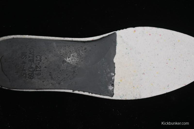 Converse Chuck 70s High Top Canvas Sneakers with Fur Lining in Black & White - A13863C