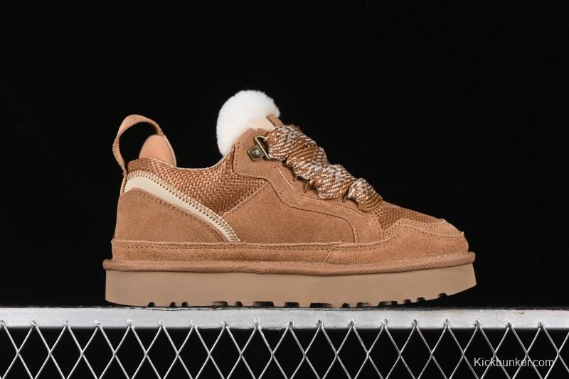 UGG Classic Ultra Mini Mel Dual-Color Lace-Up Low-Top Casual Shoes - 1144032