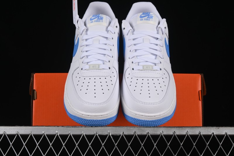 Nike Air Force 1 '07 Low Casual Sneakers with Full-Length Air Cushion - DC9486-104