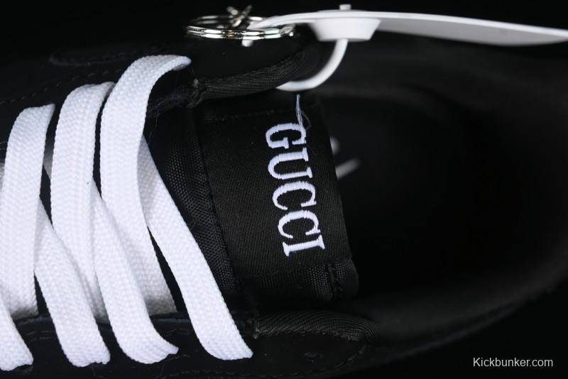 Nike Air Force 1 '07 Low Gucci Bear Collaboration - Midnight Black Low-Top Casual Sneakers - KK1988-007
