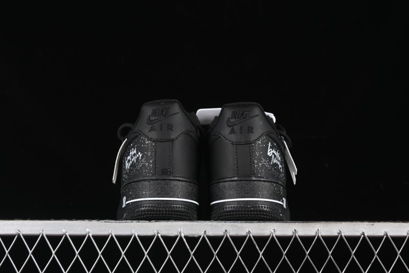 Nike Air Force 1 '07 Low Retro Street Spray White Peach Bubble Casual Sneakers - ZH0316-038