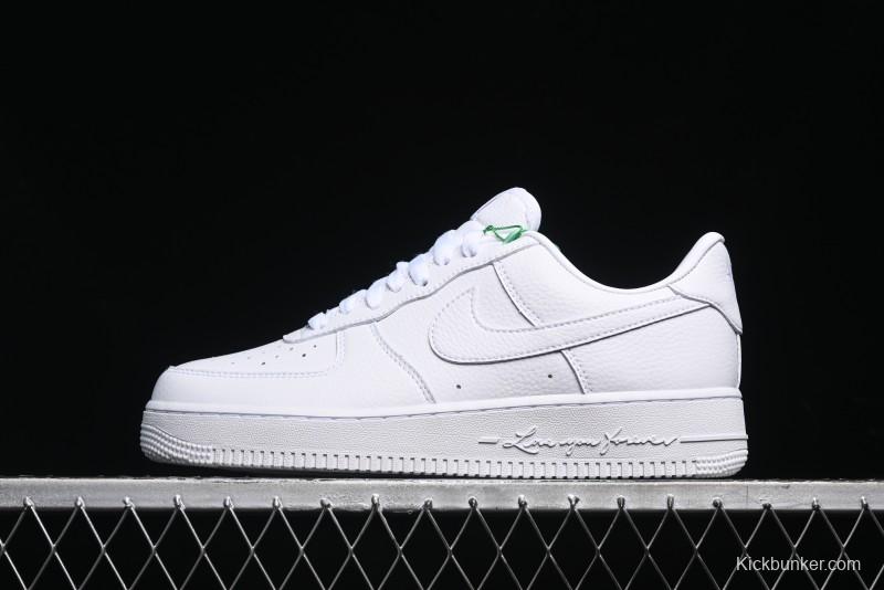 Nike Air Force 1 '07 Low Casual Sneakers with Full-Length Air Cushion - FV9918-100