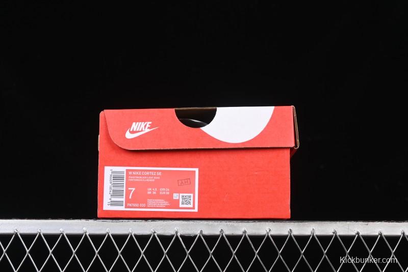 Nike Classic Cortez Leather Retro Running Shoes - FN7650-030