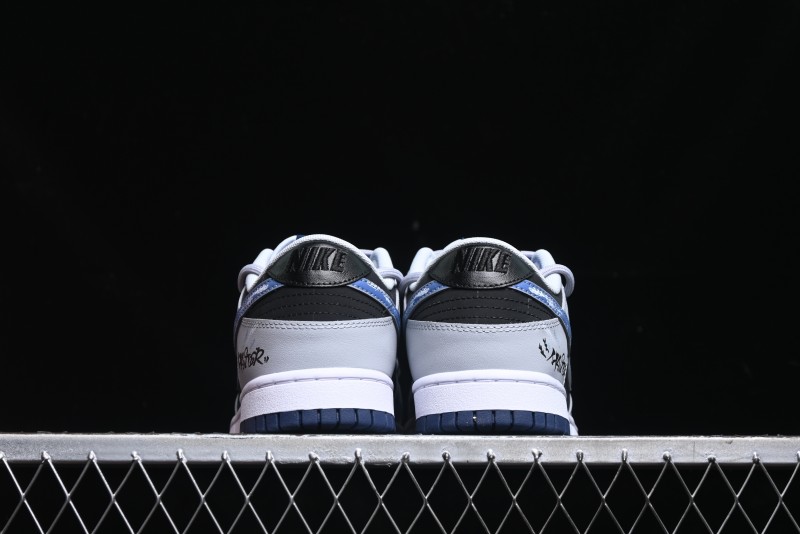 Nike Dunk Low Retro Casual Sneakers with Cosmic Star Eye Design - FQ8826-100