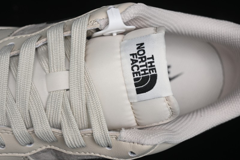 Nike Air Force 1 '07 Low The North Face Collaboration - Beige Black Red Sole Low-Top Casual Sneakers - XZ6188-309