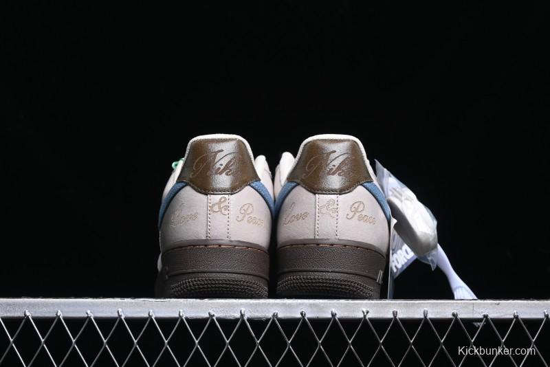 Nike Air Force 1 '07 Low Casual Sneakers with Full-Length Air Cushion - HQ3458-142