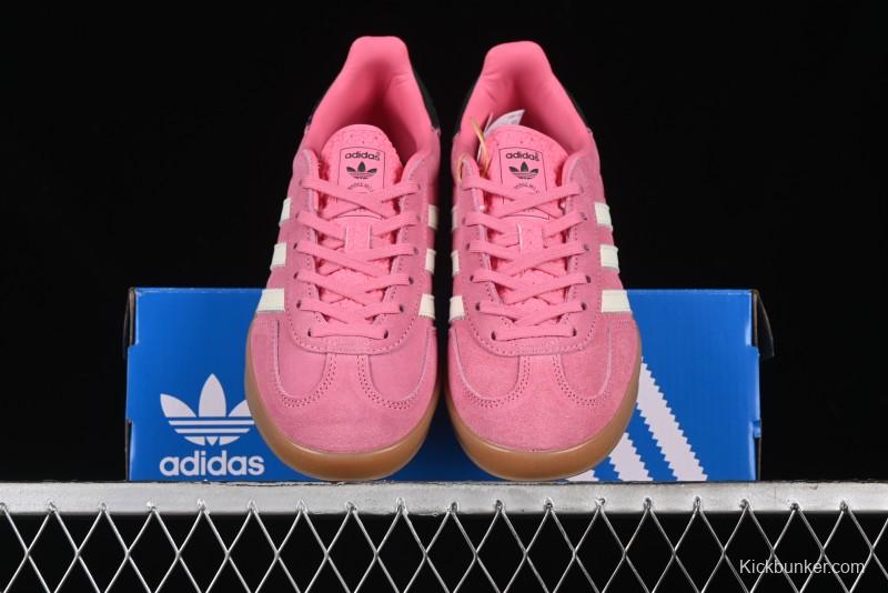 Adidas Originals Gazelle Indoor JI2014 Low-Top Sneakers with Thick Sole for Casual Wear Anti-Slip and Durable - JI2014