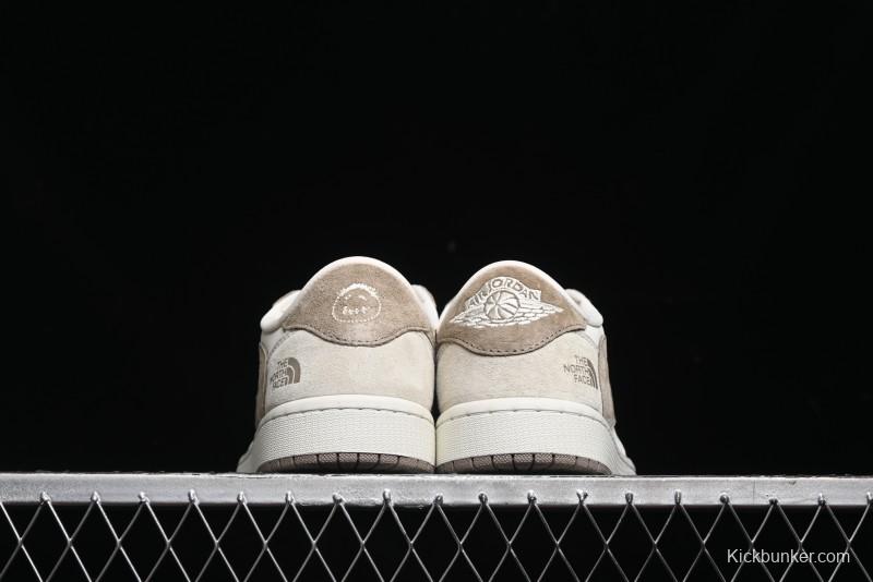 Nike Travis Scott x Fragment Design x Air Jordan 1 Low OG SP AJ1 Retro Sneakers - AG3702-801