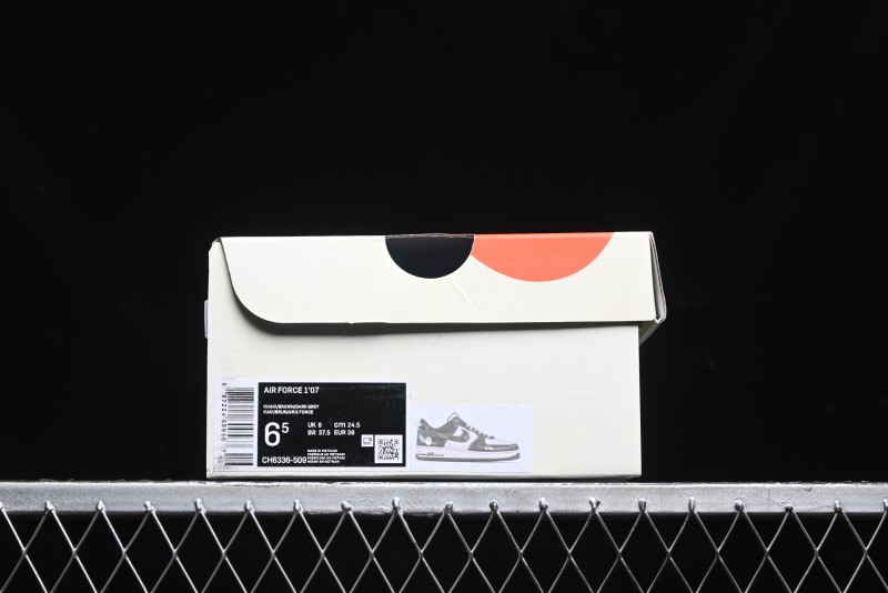 Nike Air Force 1 '07 Low Bape Collaboration - Jungle Camouflage Low-Top Casual Sneakers - CH6336-509