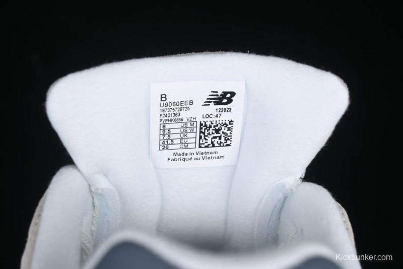 New Balance 9060 Retro Casual Running Shoes with ABZORB Cushioning Technology - U9060EEB