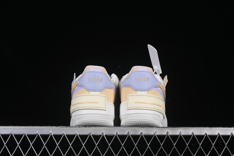 Nike Air Force 1 Shadow Lightweight Elevated Low-Top Sneakers - DZ1847-114