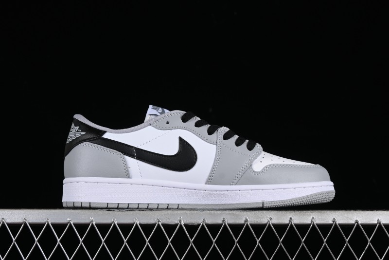 Nike Air Jordan 1 Low AJ1 Grey Black Low Top Casual Sneakers - CZ0790-110