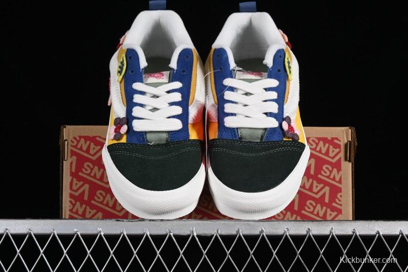 Vans Knu Skool Trip Multi Floral Patchwork Sneakers - VN0009QCBMI