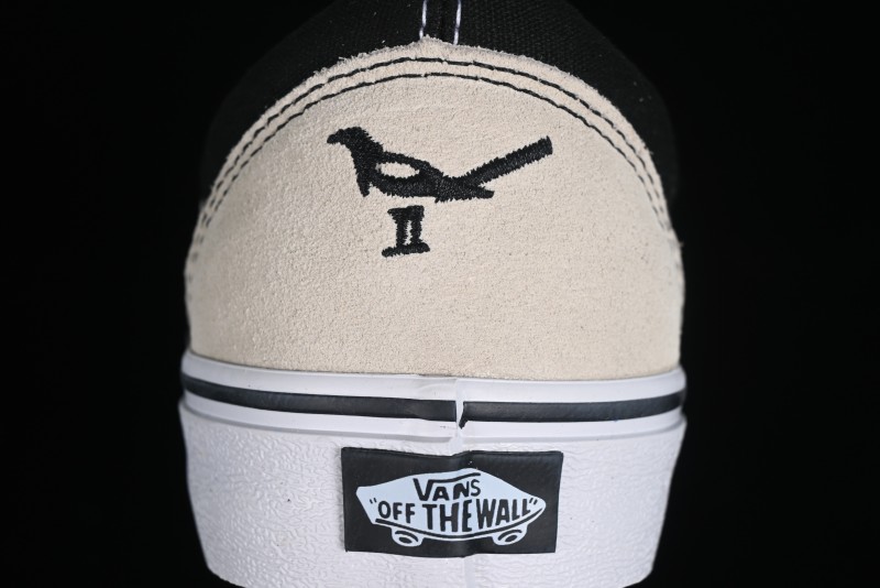 Vans Buzz Old Skool Peace Dove Classic Canvas Patchwork Low-Top Skate Shoes - VN000CR5BPB