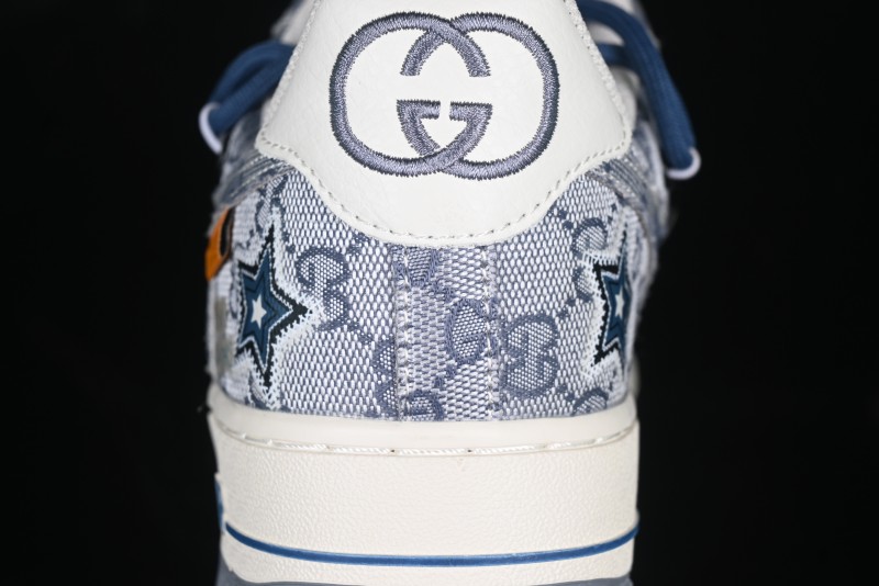 Nike Air Force 1 '07 Low Blue Star Casual Sneakers - BD0077-222