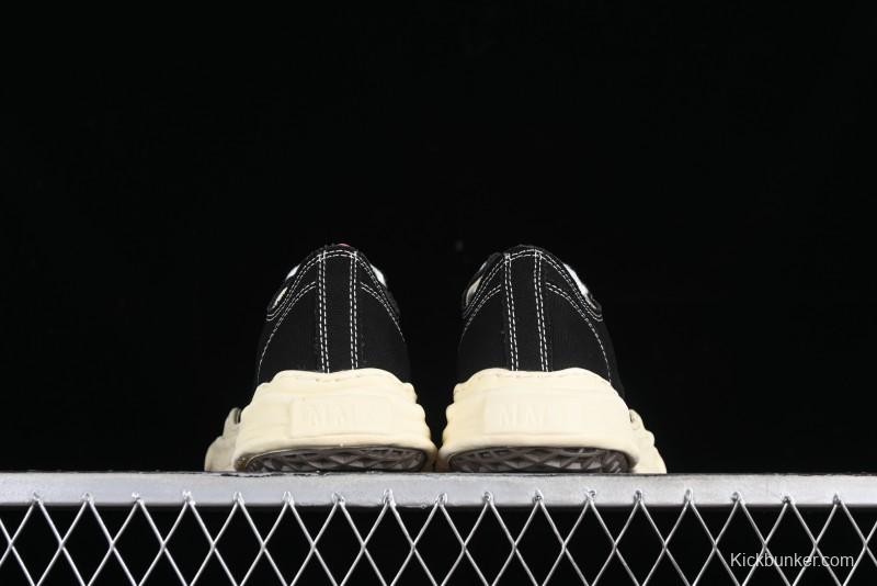 Wayne MMY Original Sole Leather Low Sneaker with Deconstructed Ice Cream Sole - W.E5