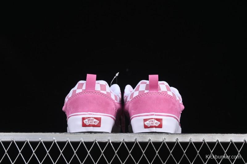 Vans Knu Skool Low-Top Retro Chunky Sneakers with Original Big Logo - VN000CRPBAK