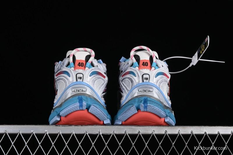 Balenciaga Runner Kith Four Color Retro Casual Shoes - W3RBW2325