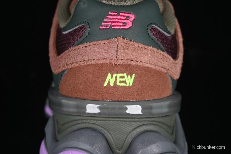 New Balance 9060 Retro Casual Running Shoes with ABZORB Cushioning Technology - U9060BUR