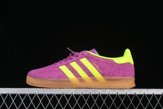 Adidas Originals Gazelle Indoor HQ8715 Retro Casual Anti-Slip Wear-Resistant Low-Top Sneakers