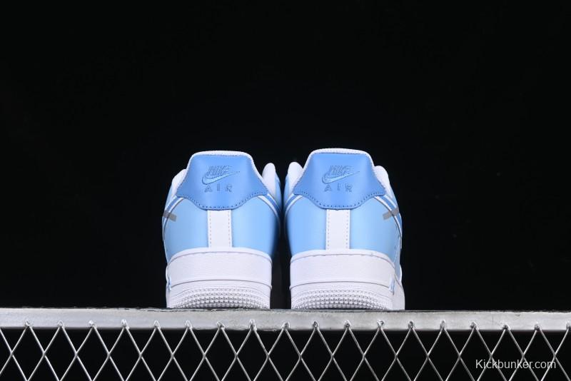 Nike Air Force 1 '07 Low 2D Swoosh Casual Sneakers - CW2288-952