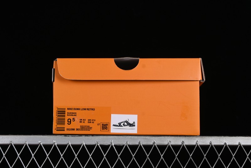 Nike SB Dunk Low LV Collaboration - Dark Blue Print Anniversary High-End Custom Low-Top Casual Sneakers - DQ1098-363