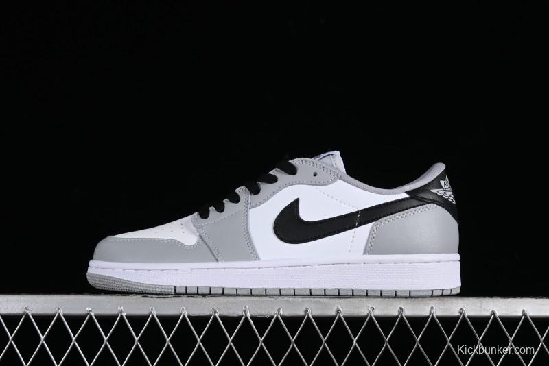 Nike Air Jordan 1 Low AJ1 Grey Black Low Top Casual Sneakers - CZ0790-110