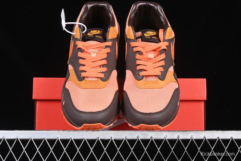 Nike Air Max 1 Retro Running Shoes with Half-Sole Air Cushion - HF7346-200