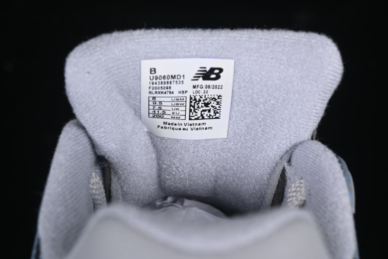 New Balance 9060 Retro Casual Running Shoes with ABZORB Cushioning Technology - U9060MD1