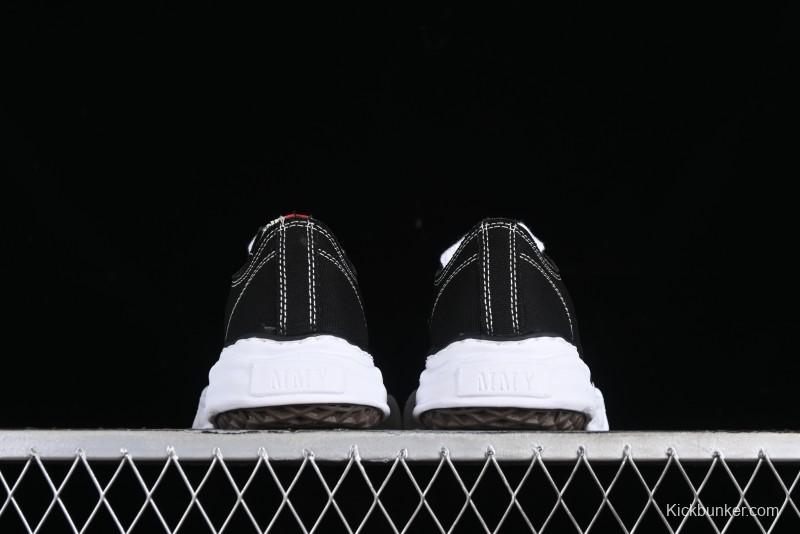 Wayne MMY Original Sole Leather Low Sneaker with Deconstructed Ice Cream Sole - W.E5