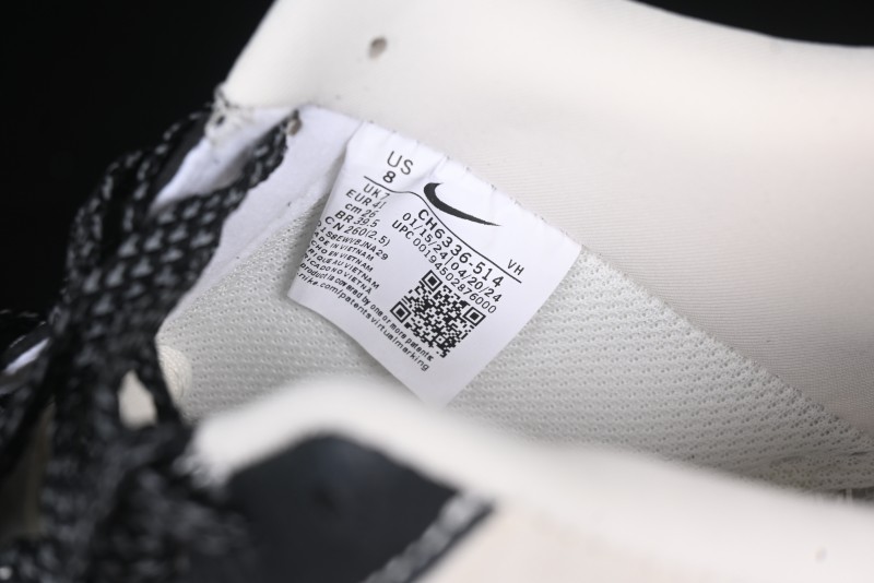 Nike Air Force 1 '07 Low Moncler Collaboration - Black Lychee Grain Pigskin Low-Top Casual Sneakers - CH6336-514