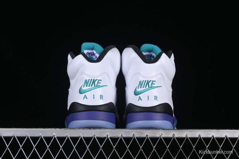 Nike Air Jordan 5 OG "Grape" Retro Basketball Shoes - HQ7978-100