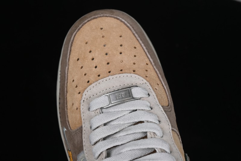 Nike Air Force 1 '07 Low Garfield Casual Sneakers - CD1212-333