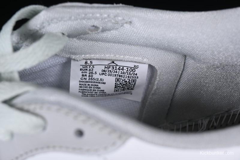 Nike Air Jordan 1 Low OG CNY AJ1 Snake Year Limited Silver Snake Low-Top Retro Basketball Shoes - HF3144-100