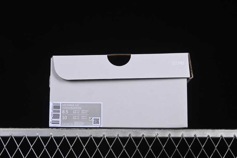 Nike Air Force 1 '07 Low Casual Sneakers with Full-Length Air Cushion - FJ4146-112