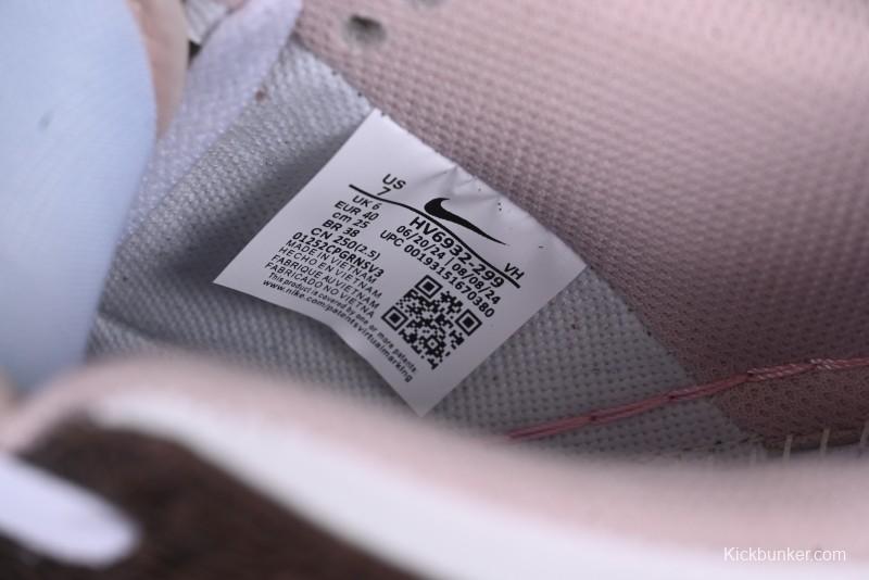 Nike Dunk Low Retro Sneakers in Grey Purple Snakeskin Leather - HV6932-299