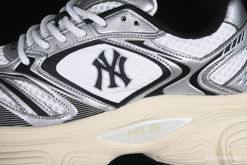 New York Yankees MLB Winner Chunky Height Increasing Thick Sole Running Shoes - 3ASHWD15N50IVS