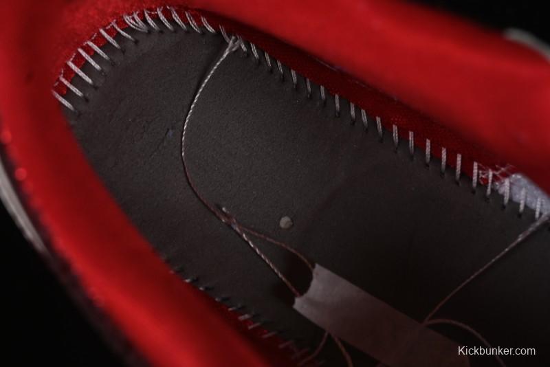 Nike Air Jordan 1 Low AJ1 White Red Low Top Casual Sneakers - HJ9338-106