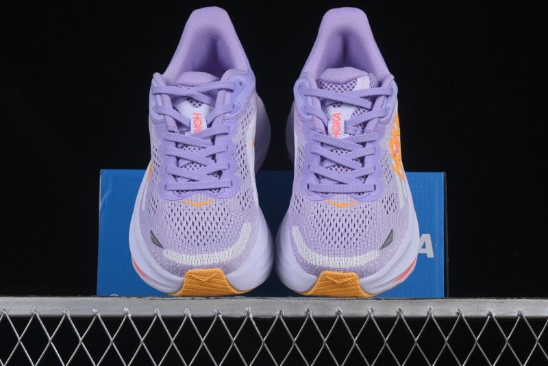 HOKA ONE ONE Bondi 9 Knit Lightweight Casual Running Shoes - 1162012 AGH