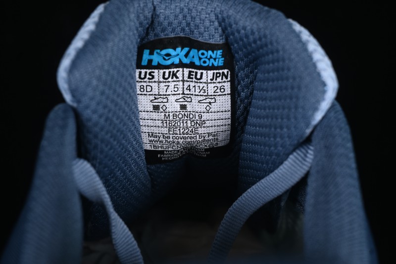 HOKA ONE ONE Bondi 9 Knit Lightweight Casual Running Shoes - 1162011 DNP