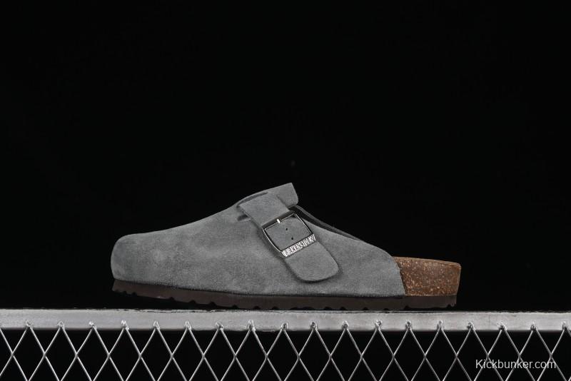 Birkenstock Arizona Soft Footbed Sandals with Suede Leather and Lambswool Lining - G.D4