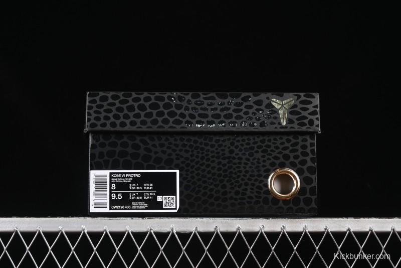 Nike Kobe VI Protro 6 Dodgers Limited Edition Men's Performance Basketball Shoes - CW2190-400